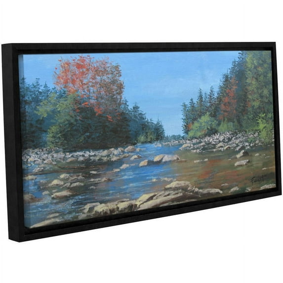 ArtWall Gene Foust "Vices" Gallery-Wrapped Floater-Framed Canvas