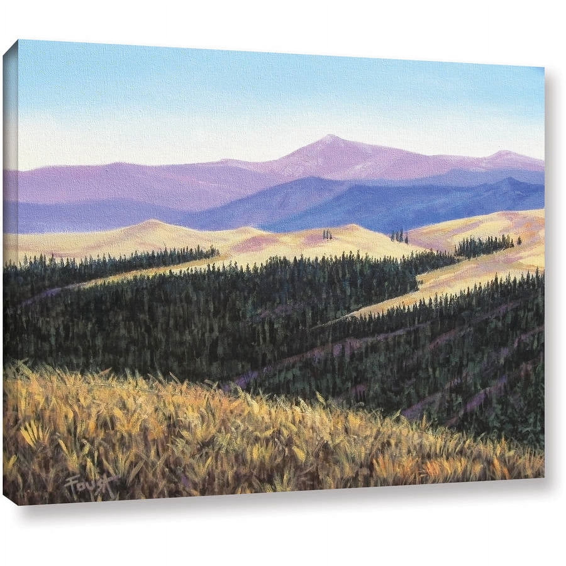 ArtWall Gene Foust "Waves Of Grain" Gallery-Wrapped Canvas Art