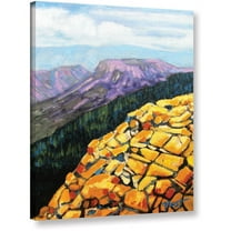 ArtWall Gene Foust "Yellow Brick Road" Gallery-Wrapped Canvas Art