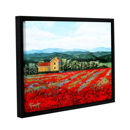 ArtWall 'Paradise' by Gene Foust Framed Painting Print on Wrapped Canvas