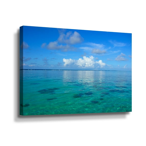 ArtWall George Zucconi Lagoon & Reef Wall Art
