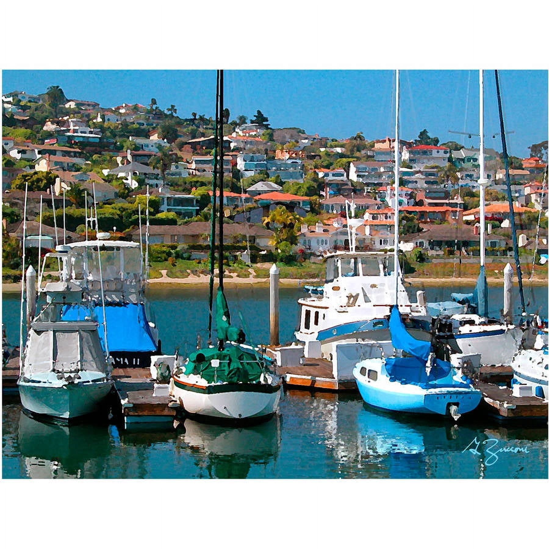 ArtWall George Zucconi "Point Loma, SD" Wrapped Canvas