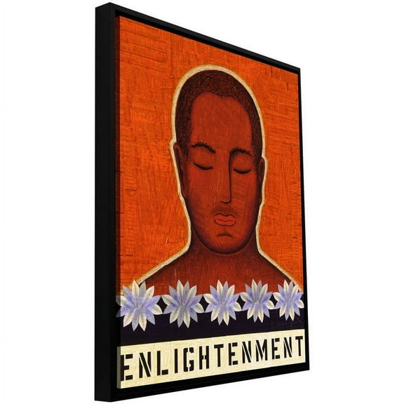 ArtWall Gloria Rothrock's Enlightment, Gallery-Wrapped Floater-Framed Canvas