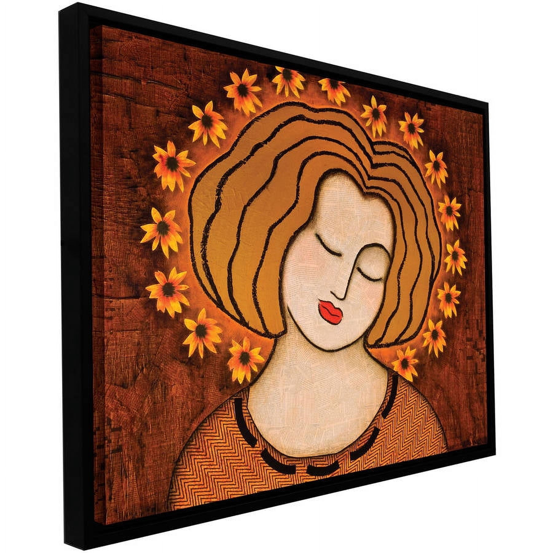ArtWall Gloria Rothrock's Flowering Intuition , Gallery-Wrapped Floater-Framed Canvas
