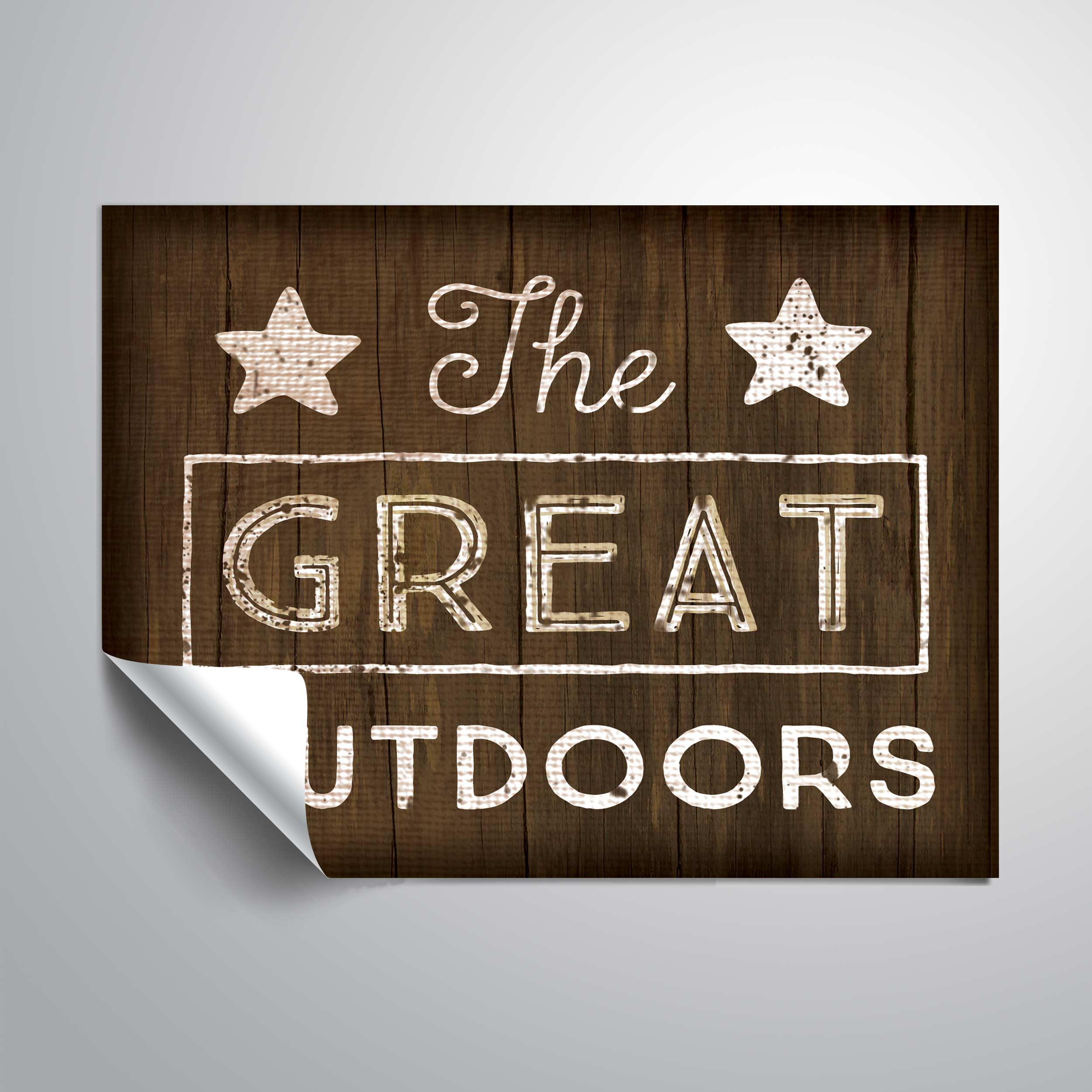 ArtWall Great Outdoors, Removable Wall Art Mural by Jennifer Pugh