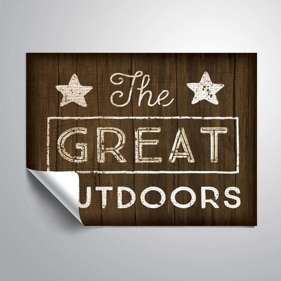 ArtWall Great Outdoors, Removable Wall Art Mural by Jennifer Pugh