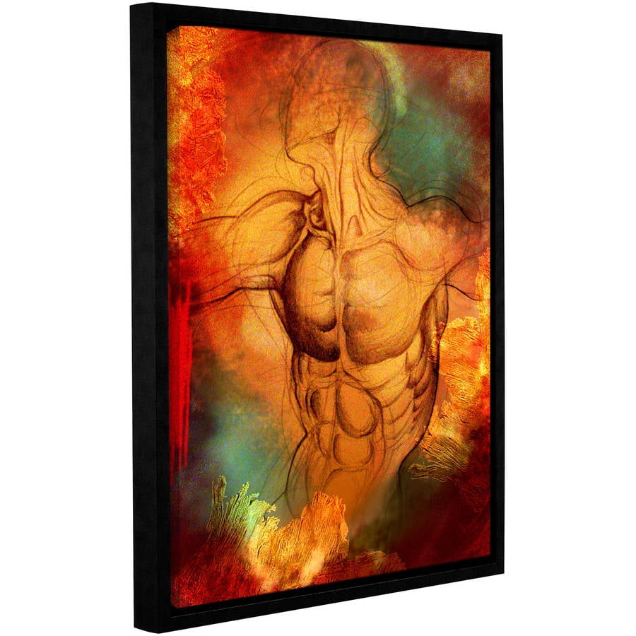 ArtWall Greg Simanson "Birthright IV" Gallery-Wrapped Floater-Framed Canvas