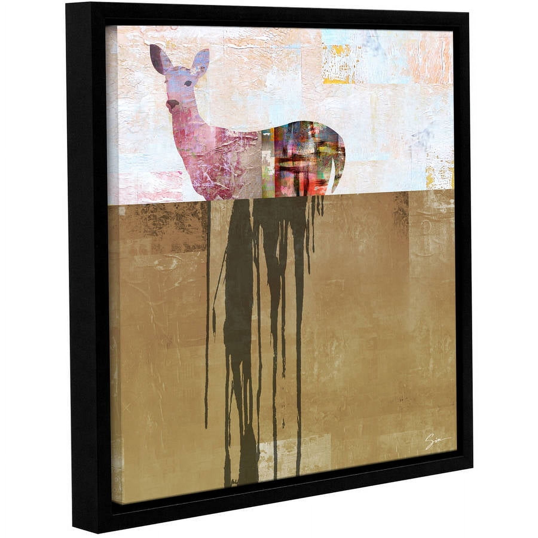 ArtWall Greg Simanson "Dissolve I" Gallery-Wrapped Floater-Framed Canvas