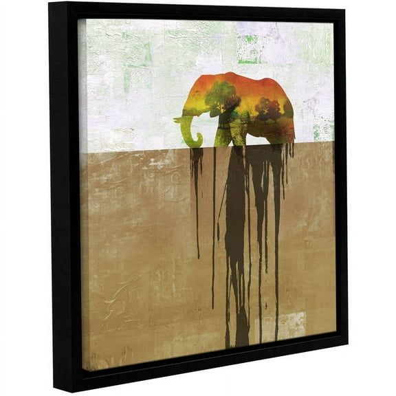 ArtWall Greg Simanson "Dissolve II" Gallery-Wrapped Floater-Framed Canvas