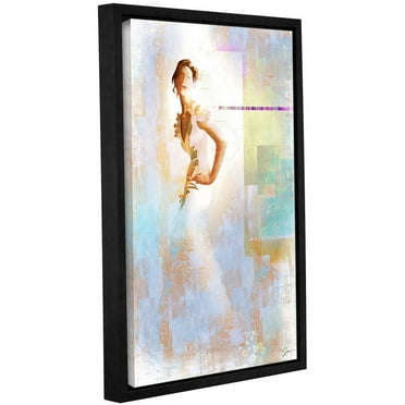 ArtWall Greg Simanson "Diva I" Gallery-Wrapped Floater-Framed Canvas