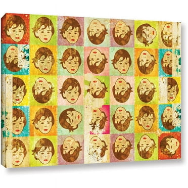 ArtWall Greg Simanson "Face Value" Gallery-wrapped Canvas