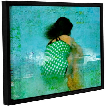 ArtWall Greg Simanson "Floating Away" Gallery-Wrapped Floater-Framed Canvas