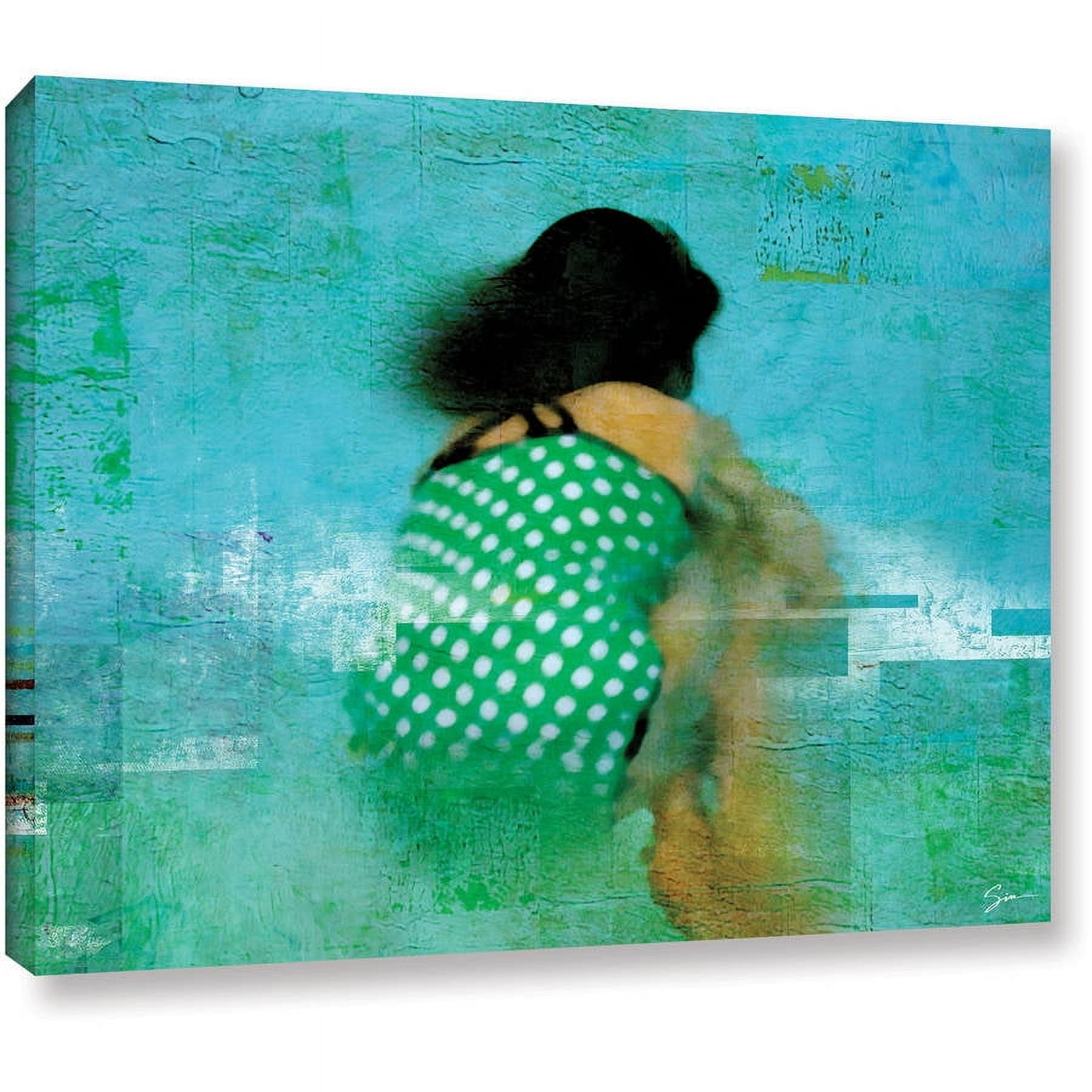 ArtWall Greg Simanson "Floating Away" Gallery-wrapped Canvas