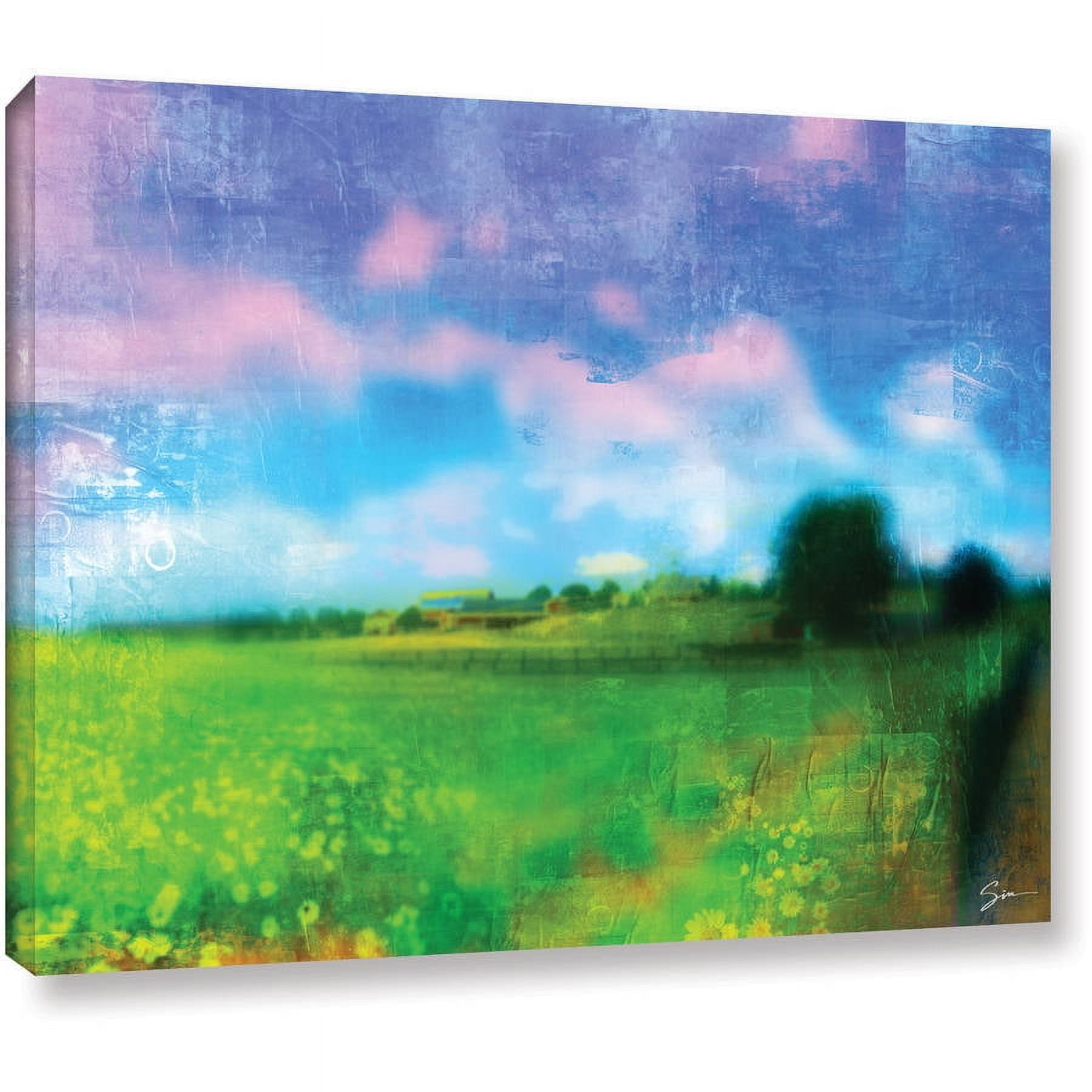 ArtWall Greg Simanson "Homeland" Gallery-wrapped Canvas
