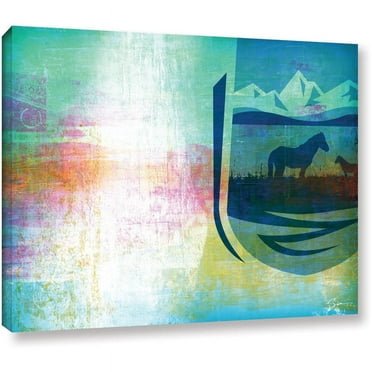 ArtWall Greg Simanson "Icons IV" Gallery-wrapped Canvas