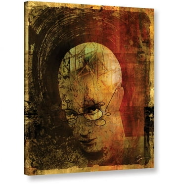ArtWall Greg Simanson "Metro Brain" Gallery-wrapped Canvas