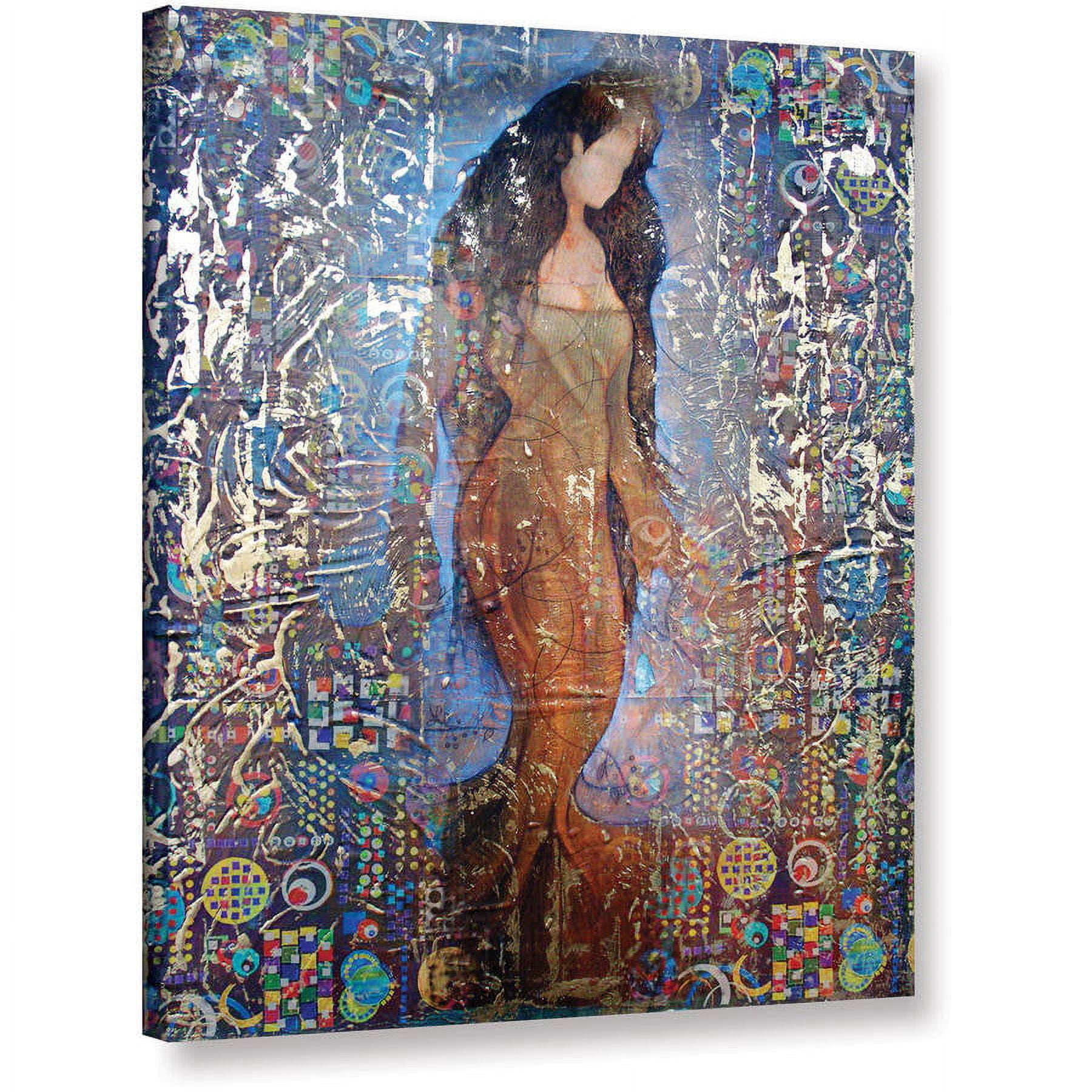 ArtWall Greg Simanson "Stained Interlude" Gallery-wrapped Canvas