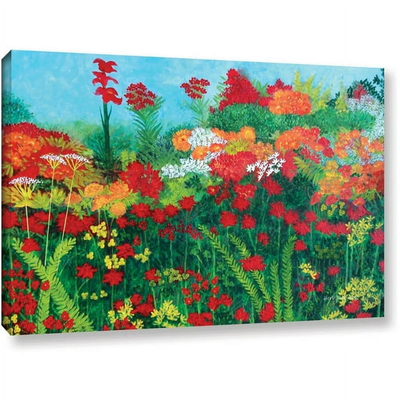 ArtWall Herb Dickinson "Cheryl's Garden" Gallery-wrapped Canvas