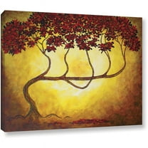 ArtWall Herb Dickinson "Ethereal Tree I" Gallery-wrapped Canvas
