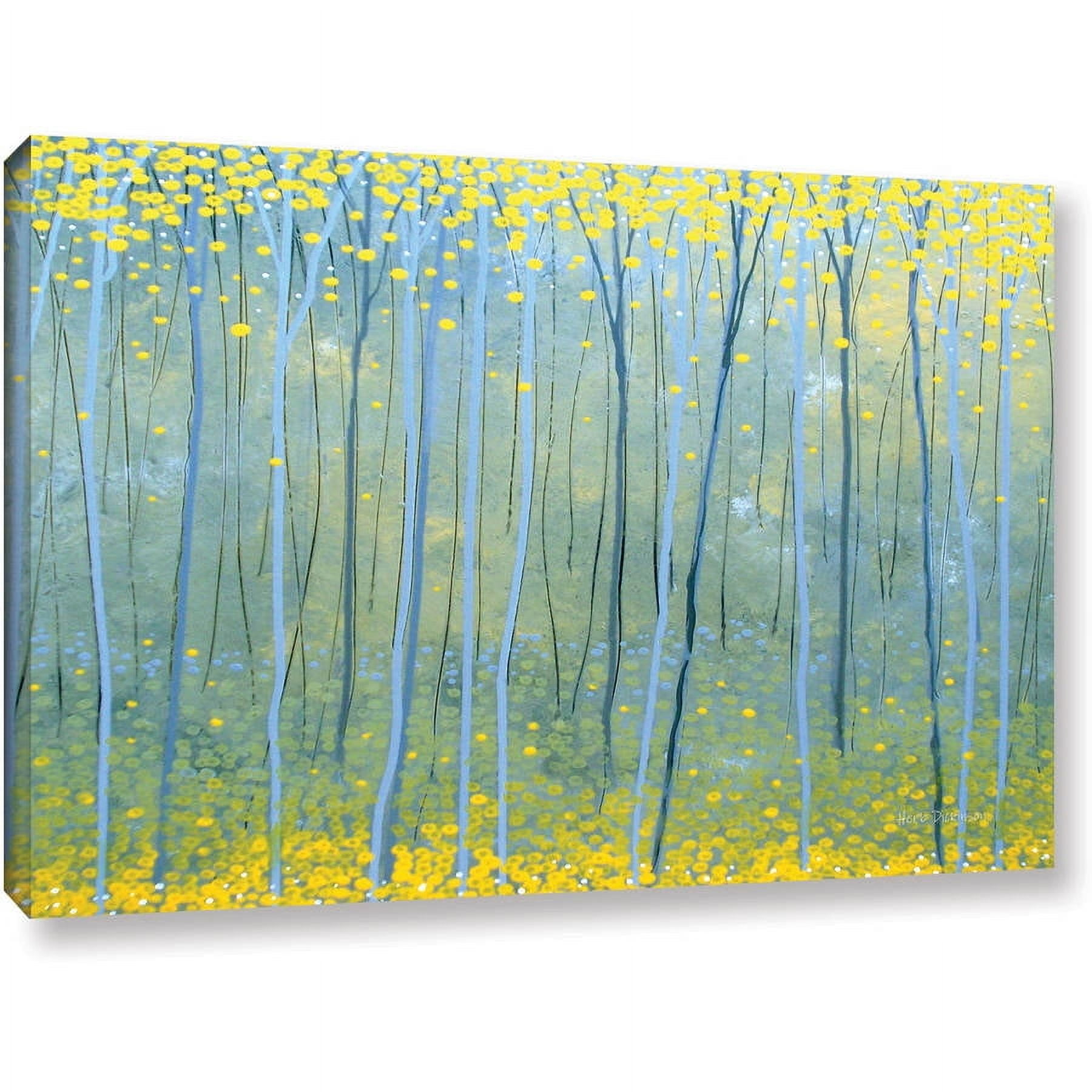 ArtWall Herb Dickinson "Ginko Forest" Gallery-Wrapped Canvas