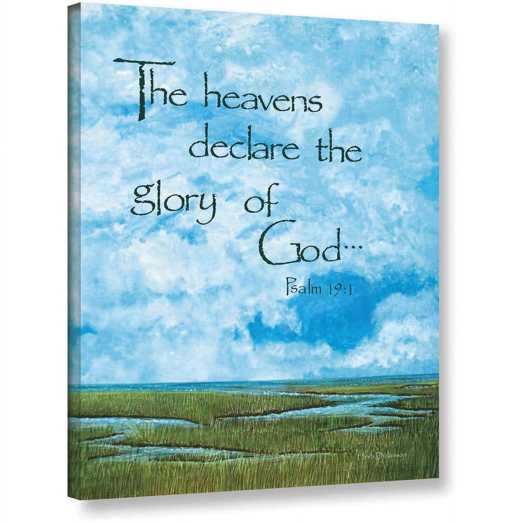 ArtWall Herb Dickinson "Glory" Gallery-wrapped Canvas