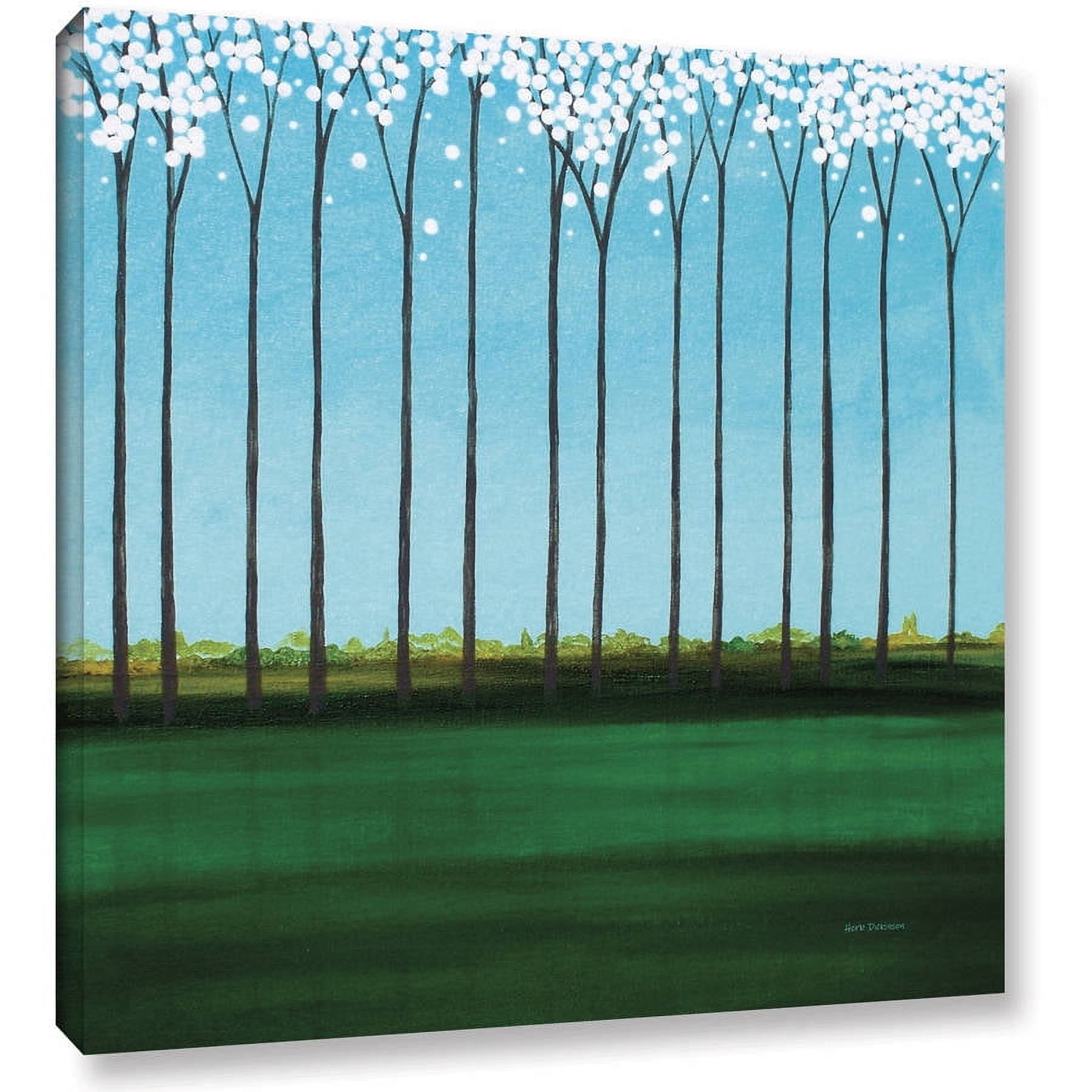 ArtWall Herb Dickinson "Happy Forest" Gallery-wrapped Canvas