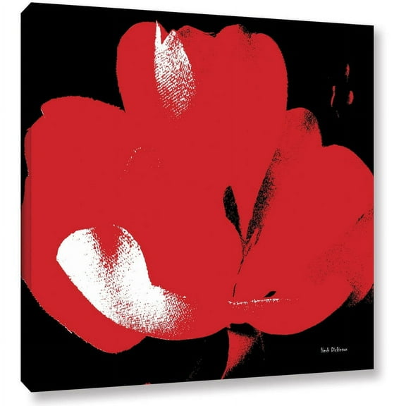ArtWall Herb Dickinson "Hot Blooms I" Gallery-wrapped Canvas