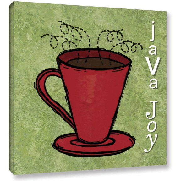 ArtWall Herb Dickinson "Java Joy" Gallery-Wrapped Canvas Art