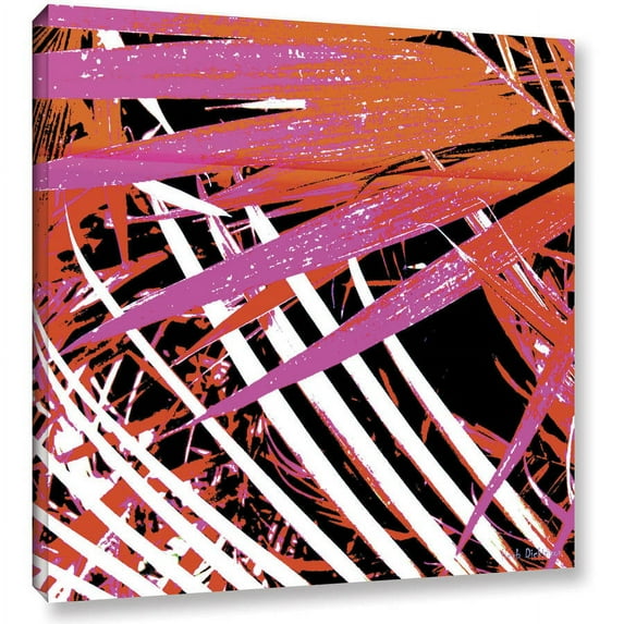 ArtWall Herb Dickinson "Palms Away I" Gallery-Wrapped Canvas