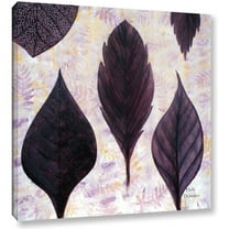 ArtWall Herb Dickinson "Plum's the Word" Gallery-wrapped Canvas