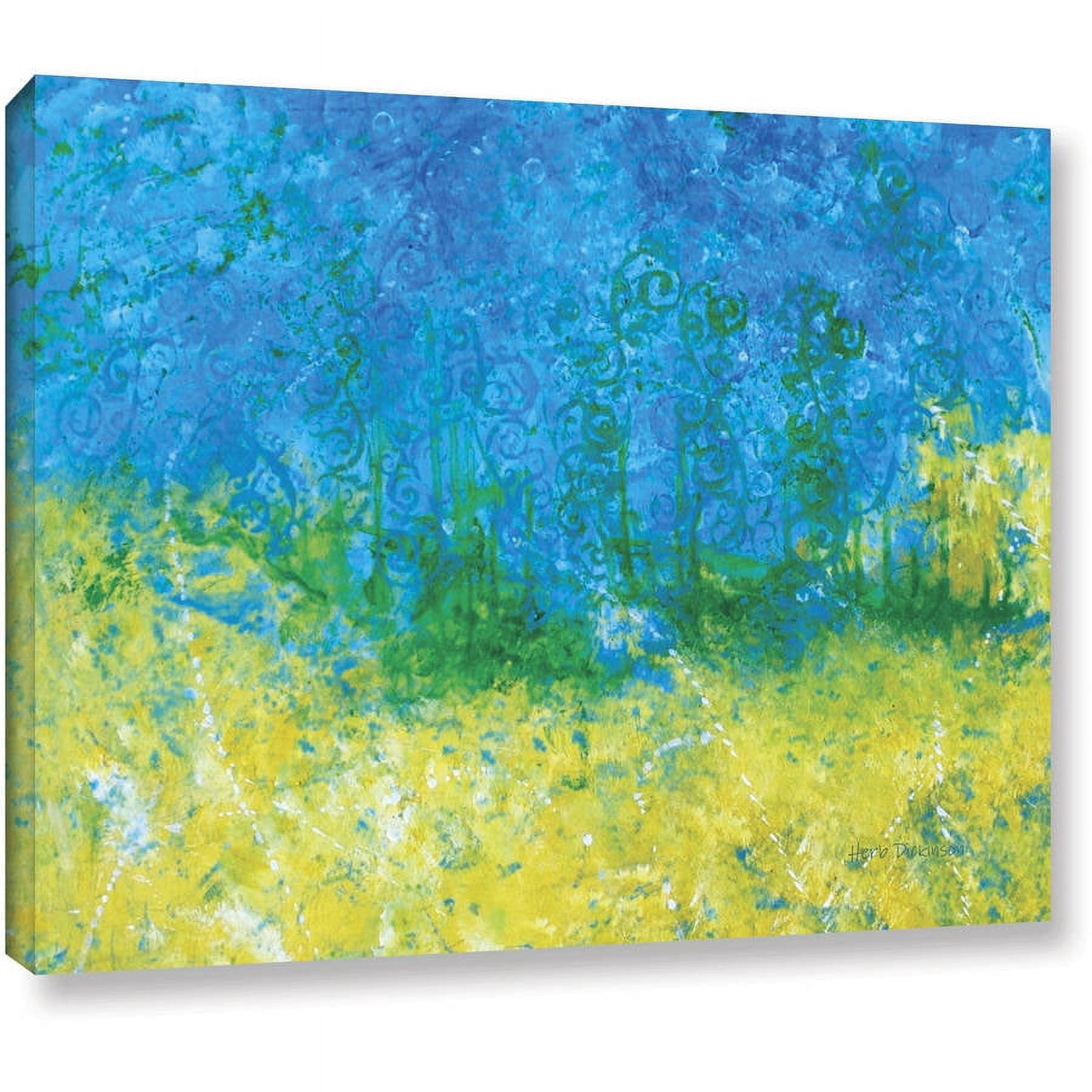 ArtWall Herb Dickinson "Tropical Waters" Gallery-wrapped Canvas
