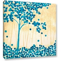 ArtWall Herb Dickinson "Turquoise Forest II" Gallery-wrapped Canvas