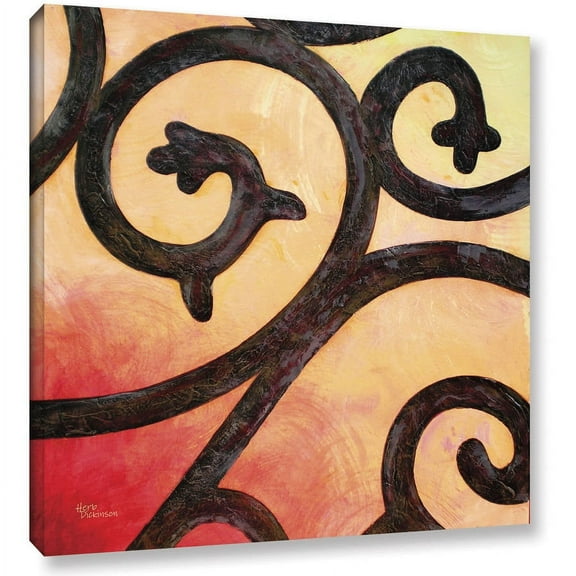 ArtWall Herb Dickinson "Wrought III" Gallery-Wrapped Canvas