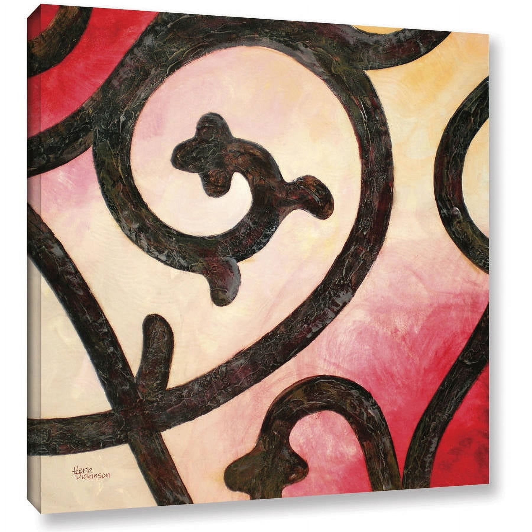 ArtWall Herb Dickinson "Wrought IV" Gallery-Wrapped Canvas