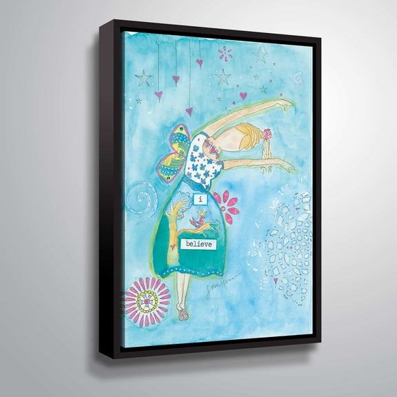 ArtWall I believe, Gallery Wrapped Floater-framed Canvas by Lorri Hanna
