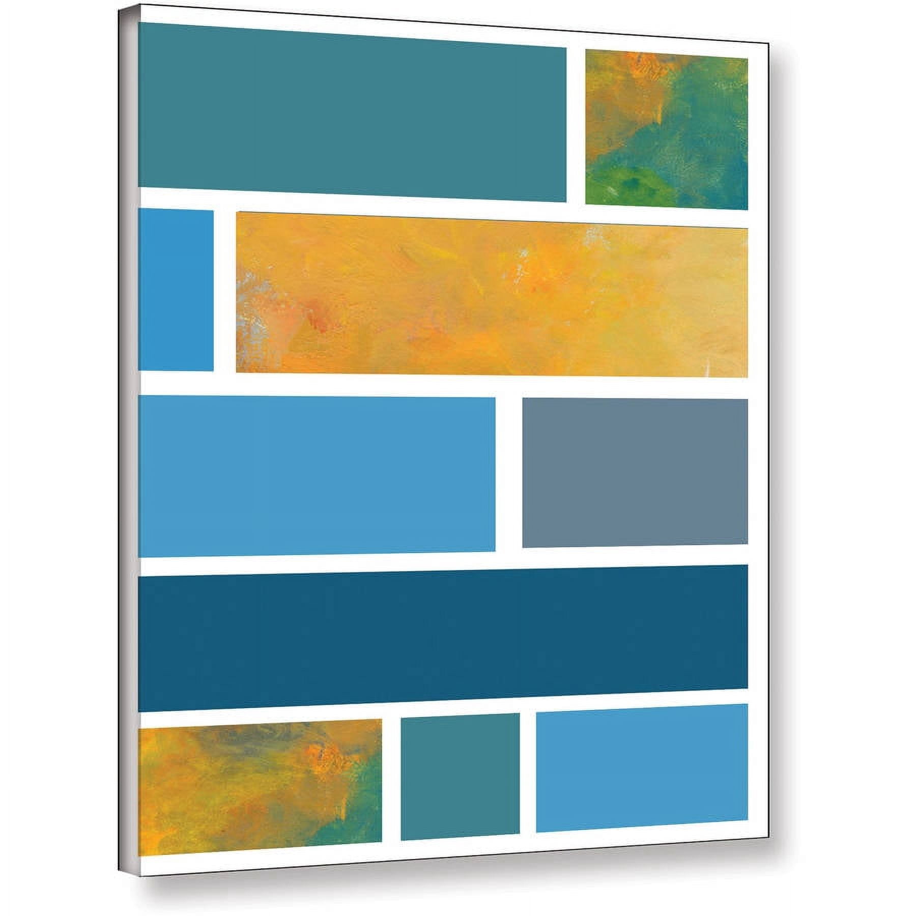 ArtWall Jan Weiss "Paint Swatches II" Gallery-wrapped Canvas Art
