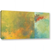 ArtWall Jan Weiss "Textured Earth Panel II" Gallery-wrapped Canvas Art