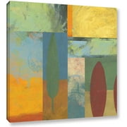 ArtWall Jan Weiss "Tuscany Square II" Gallery-wrapped Canvas
