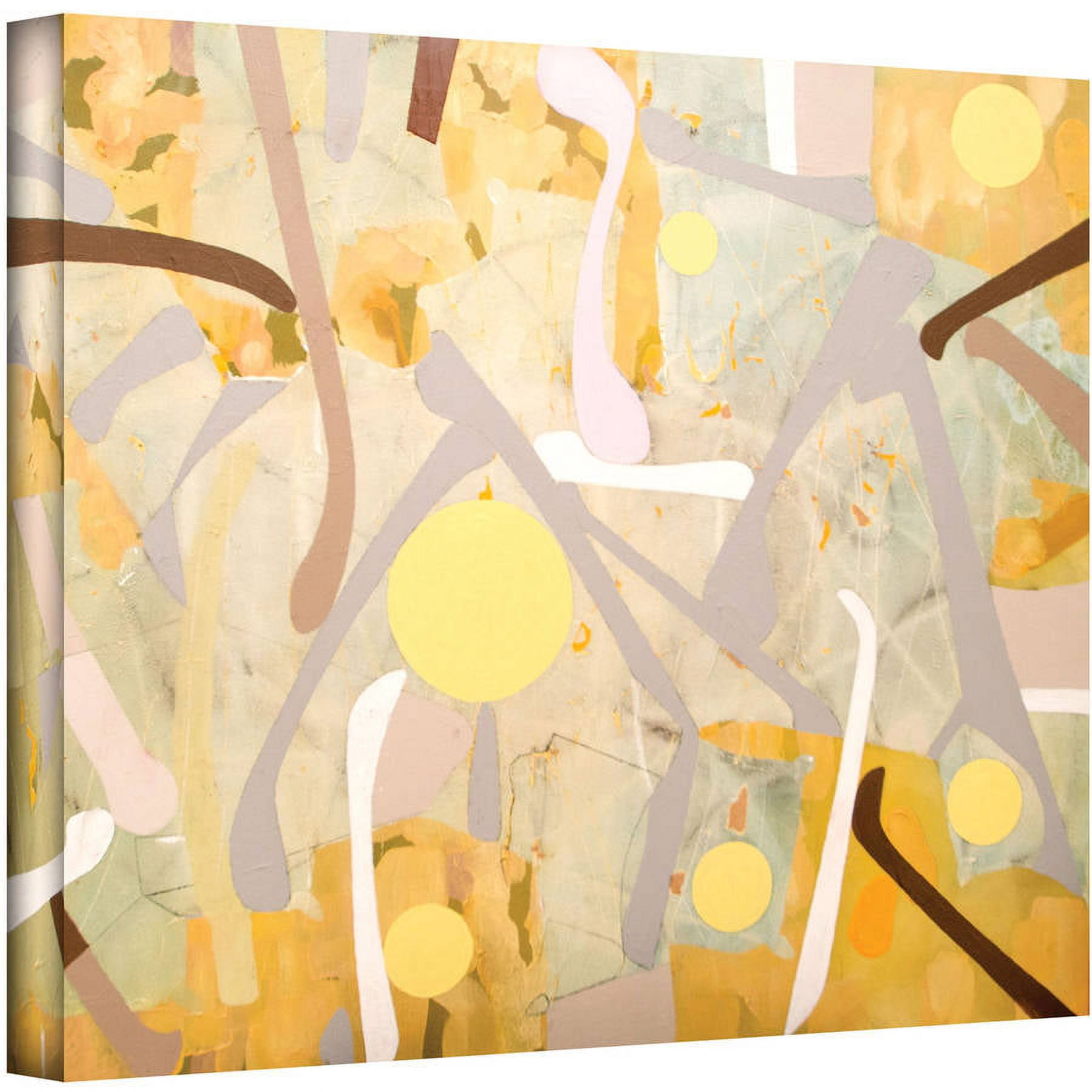 ArtWall Jim Morana "Wishbone Construction" Gallery-wrapped Canvas