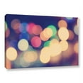 thumbnail image 1 of ArtWall John Black "Blurred Lights" Gallery-Wrapped Canvas, 1 of 1