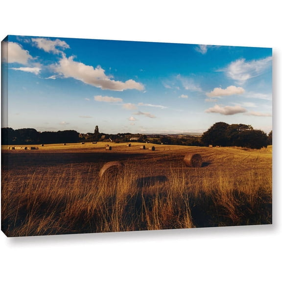 ArtWall John Black "Open Fields" Gallery-Wrapped Canvas