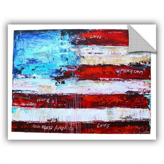 ArtWall Jolina Anthony "America" ArtAppealz Removable Wall Art