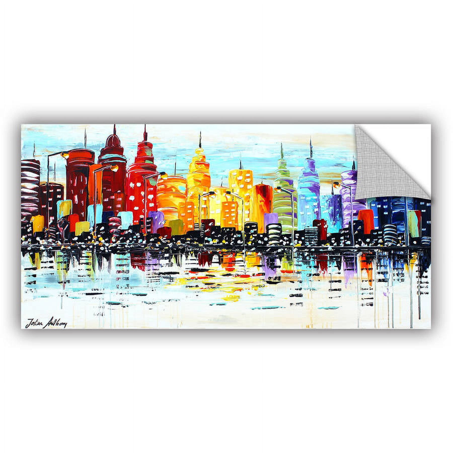 ArtWall Jolina Anthony "Citylife" ArtAppealz Removable Wall Art