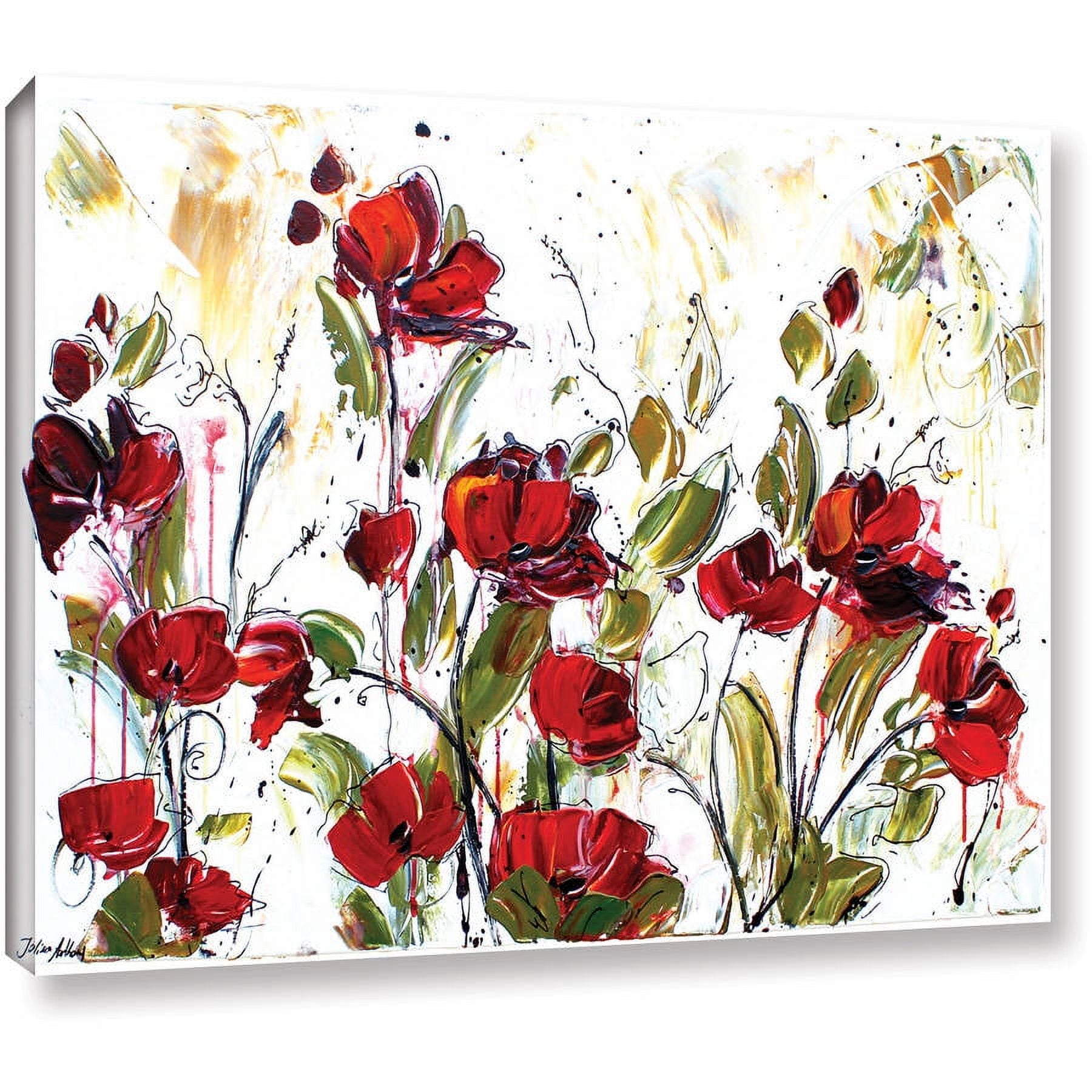 ArtWall Jolina Anthony "Floral" Gallery-Wrapped Canvas