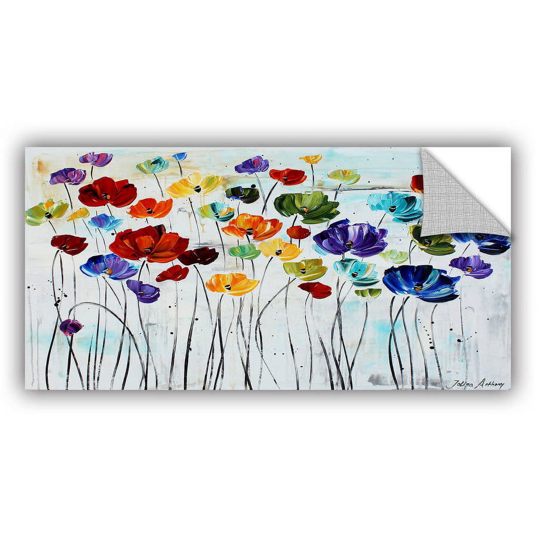 ArtWall Jolina Anthony "Lilies" ArtAppealz Removable Wall Art