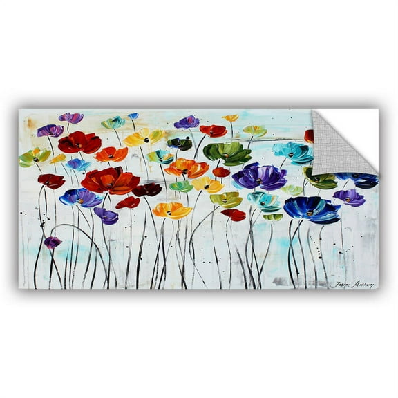 ArtWall Jolina Anthony "Lilies" ArtAppealz Removable Wall Art