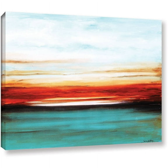 ArtWall Jolina Anthony "Sunset" Gallery-Wrapped Canvas