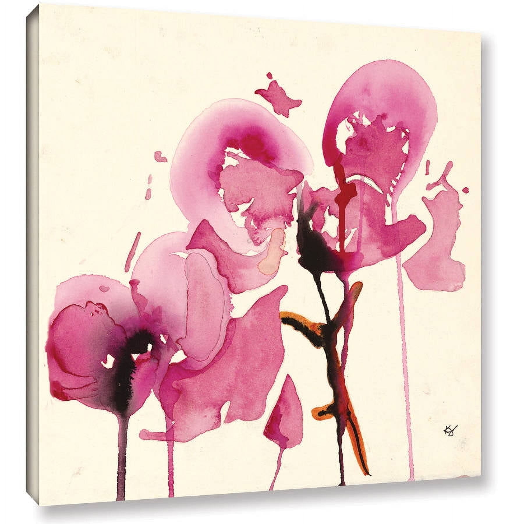 ArtWall Karin Johannesson "Orchids I" Gallery-Wrapped Canvas