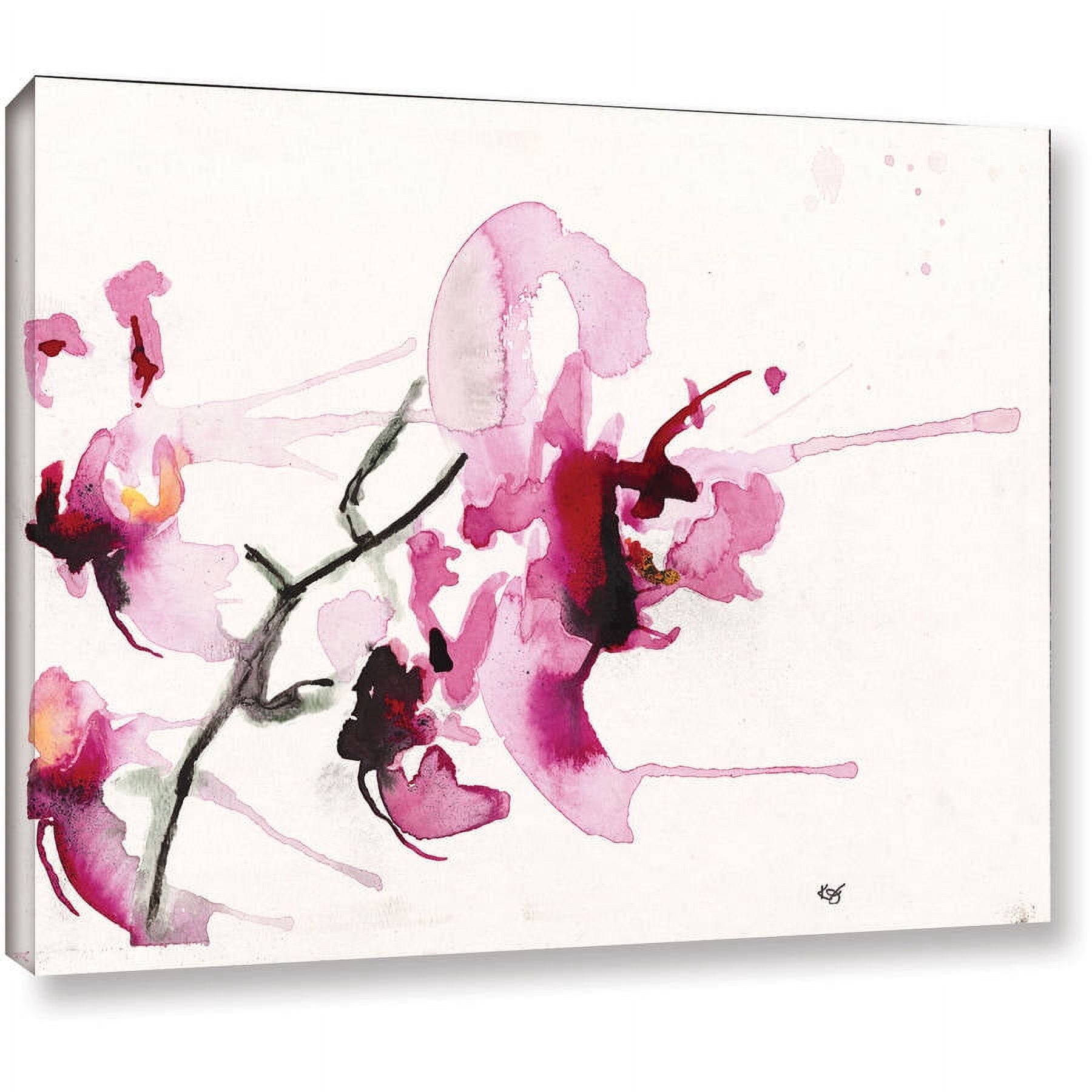 ArtWall Karin Johannesson "Orchids III" Gallery-Wrapped Canvas