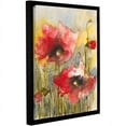 thumbnail image 1 of ArtWall Karin Johannesson "Poppies III" Gallery-Wrapped Floater-Framed Canvas, 1 of 1